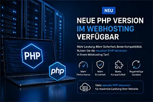 Neue PHP Version verfügbar