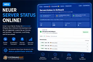 Server Status vom Systemhaus EHST